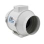 In Line Bathroom Kitchen Extractor Fan TURBO E Mixed Flow Loft Mounted Ventilator - 150mm 6"