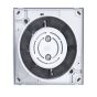 Quiet Bathroom Extractor Fan with Timer Blauberg Trio Powerful Wall & Ceiling Mounted Ventilator 4 " 100 mm