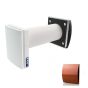 Blauberg Midi-Air Decentralised Heat Recovery Ventilator Smart Wifi Home Automation Controlled Single Room Unit - Terracotta - VENTO MIDI-AIR-TER