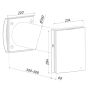 Vento Maxi - For Kitchens & Utility Rooms MVHR Single Room Heat Recovery Unit