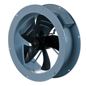 High Efficiency Blauberg Axis Short Cased Axial Flow Extractor Fan Catering Commerical and Industrial Ventilation 3 Phase UK