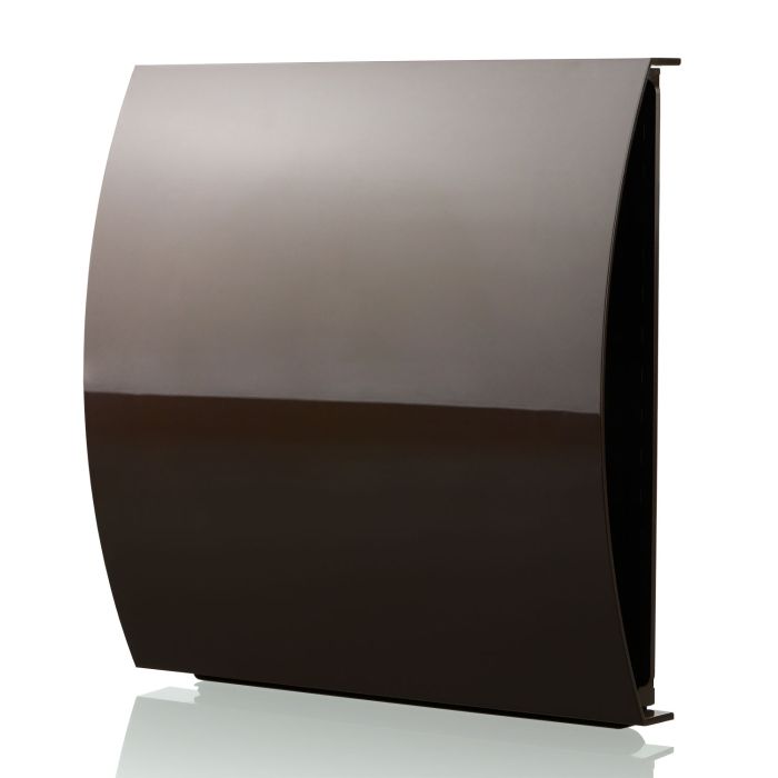 150mm - External Wall Wind Sound Baffle Vent Cover Draft Excluding Air Ventilation For Extractor Fans & Heat Recovery - Brown
