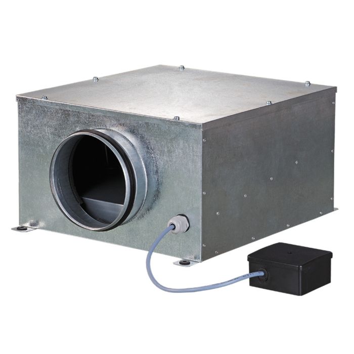 Blauberg ISO-B Inline Low Noise Acoustic Centrifugal Box Fan - 250mm 10"