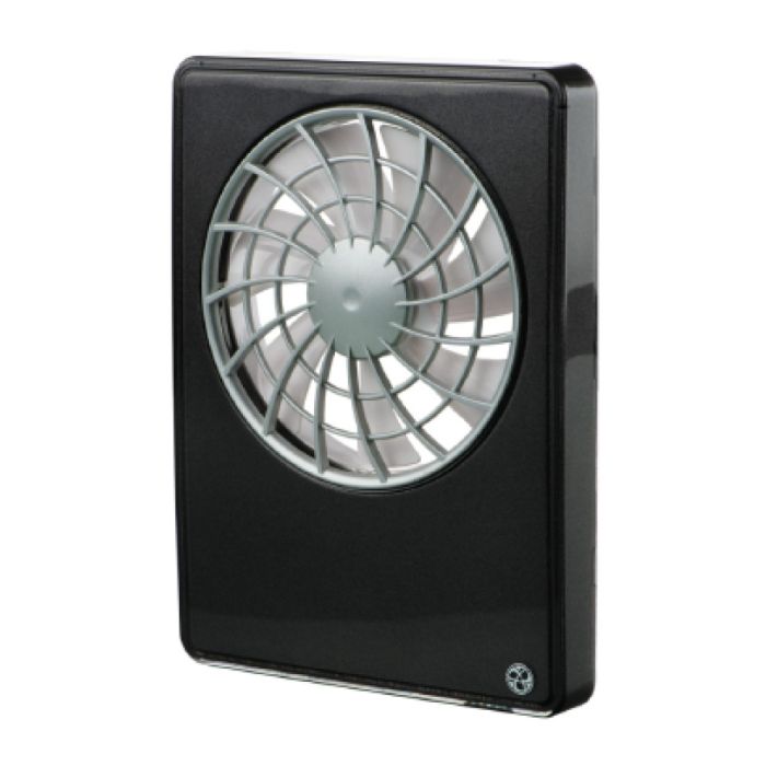 Blauberg Smart PIR Intelligent Humidity Controlled Bathroom Extractor Fan - Black Sapphire