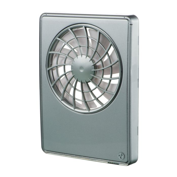 Quiet Humidity Condensation Sensing Silent Bathroom Extractor Fan with Intelligent WiFi - Silver