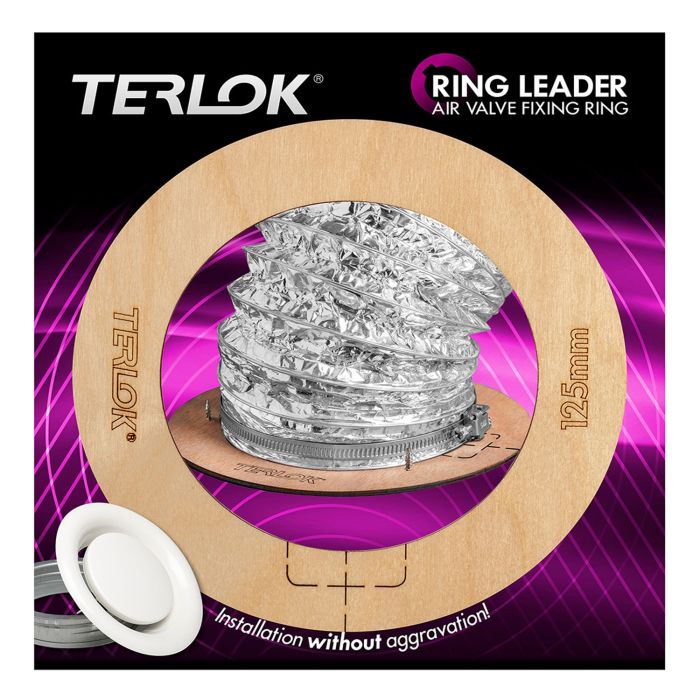 Ring Leader Ventilation Air Valve Ceiling Vent Mounting Plywood Circular Batten Pattress