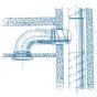 150mm 6" - Blauberg Line Powerful Slimline Extractor Fan - Bathroom Kitchen Wet Shower Room