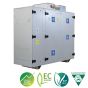 Heat Recovery AHU with BMS Controls	Low Carbon Unit with Summer Bypass Vertical Duct Connections - LPHW Battery - CFV-1500