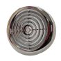 Chrome Circular Ceiling Mounted Vent Grille Adjustable Round Ventilation Diffuser Extract Air - 125mm 5"