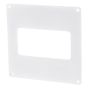 Blauberg Flat Plastic Ducting Wall Plate - 110x54mm