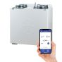 smart home mvhr heat recovery ventilation unit wifi wireless modbus bacnet
