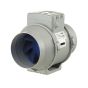 Blauberg In Line Turbo Mixed Flow Tube Extractor Fan - Duct Mounting - Run On Timer - 150mm 6" diameter