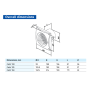 Blauberg Calm Low Noise Energy Efficient Bathroom Extractor Fan 100mm