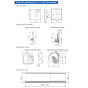 Background Ventilator Trickle Passive Purge Vent Natural Ventilation Wall Kit