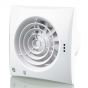 Low Noise Energy Efficient Kitchen Extractor Fan 150mm White - Pull Cord