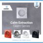 Blauberg Calm - 100mm Zone 1 Bathroom Extractor Fan Low Noise Silent Energy Efficient Bathroom Extractor Fan White 4"