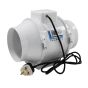 Blauberg In Line Bathroom Extractor Fan Turbo E Mixed Flow Loft Mounted Ventilator
