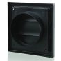 Blauberg Plastic Gravity Air Ventilation Shutter - 150mm - Black