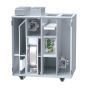 Supply & Extract Air Handling Unit Compact Vertical Commercial MVHR Heat Recovery Thermal Wheel Low SFP