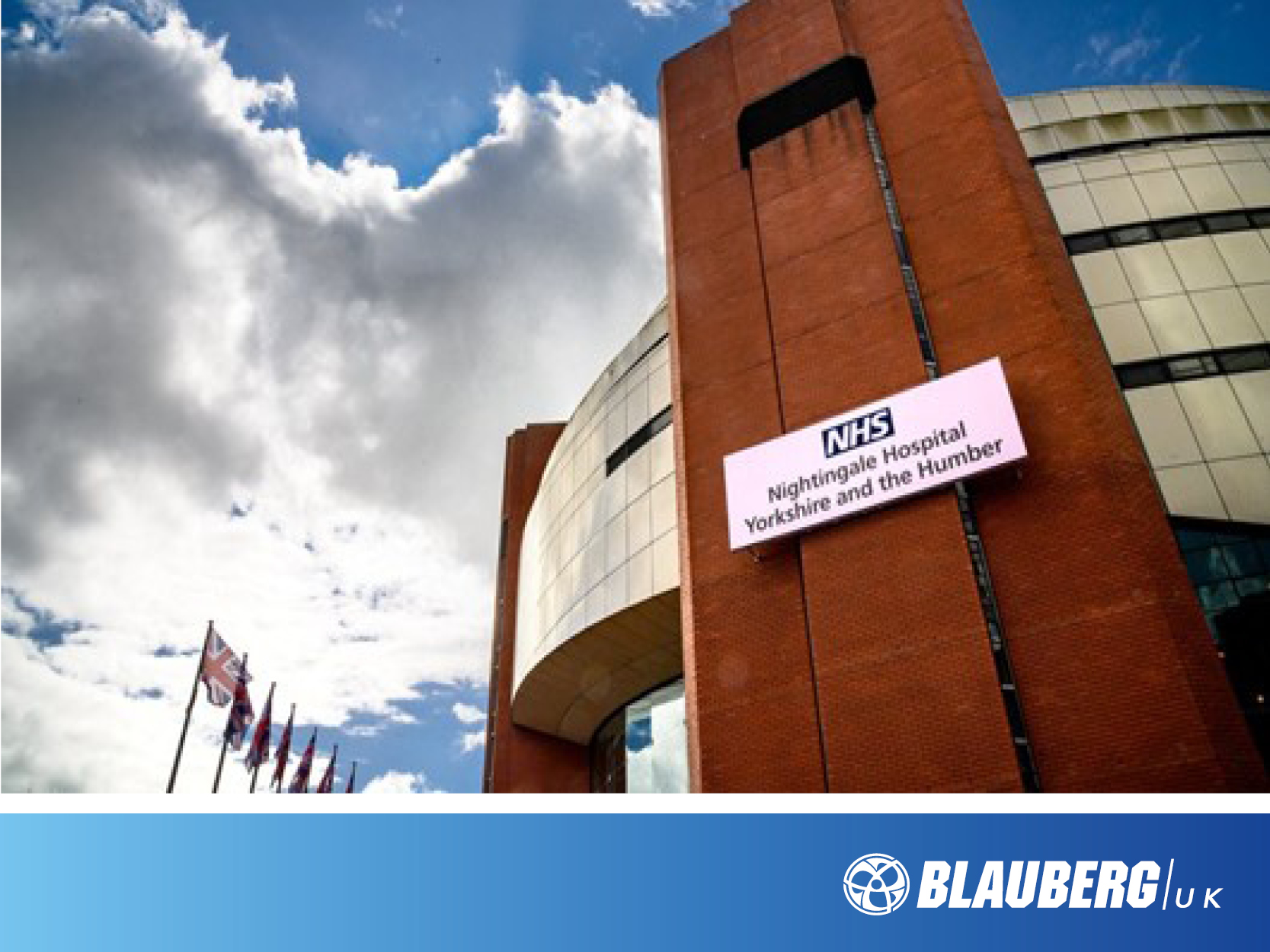 Nightingale Hospitals - Blauberg UK play their part for our NHS - 2020
