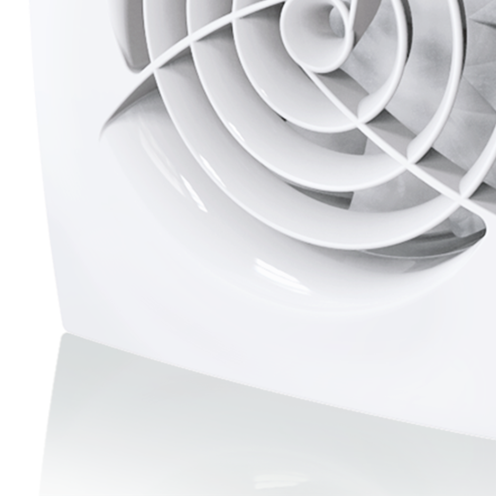 Powerful and silent bathroom extractor fan. Eliminate mould, condensation and stale air